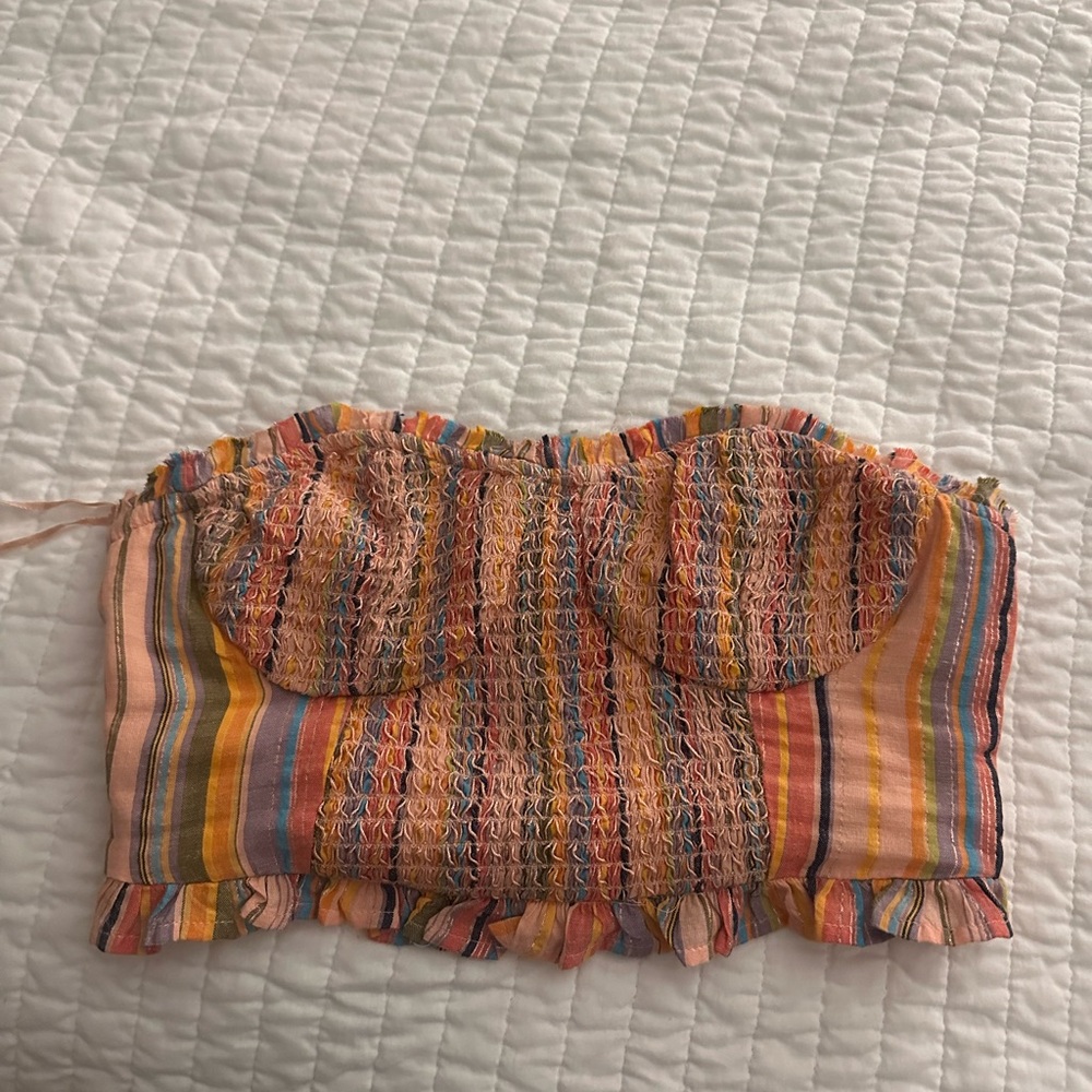 NWT Anthropologie tube top. Super cute! Never worn.
